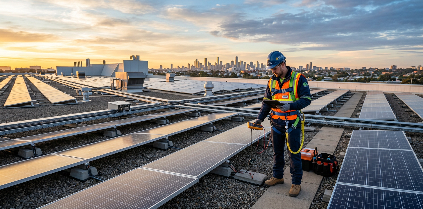 Commercial Solar Maintenance Services That Protect ROI Independent Solar | Commercial Solar Maintenance Services That Protect ROI